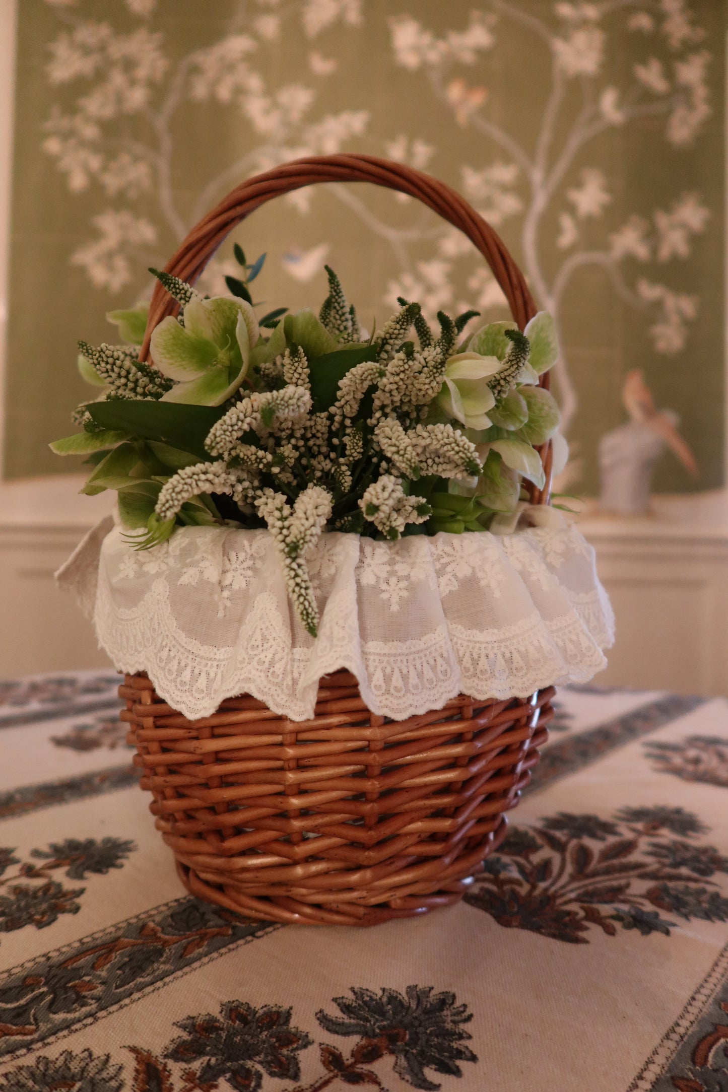 The Lace Garden Basket