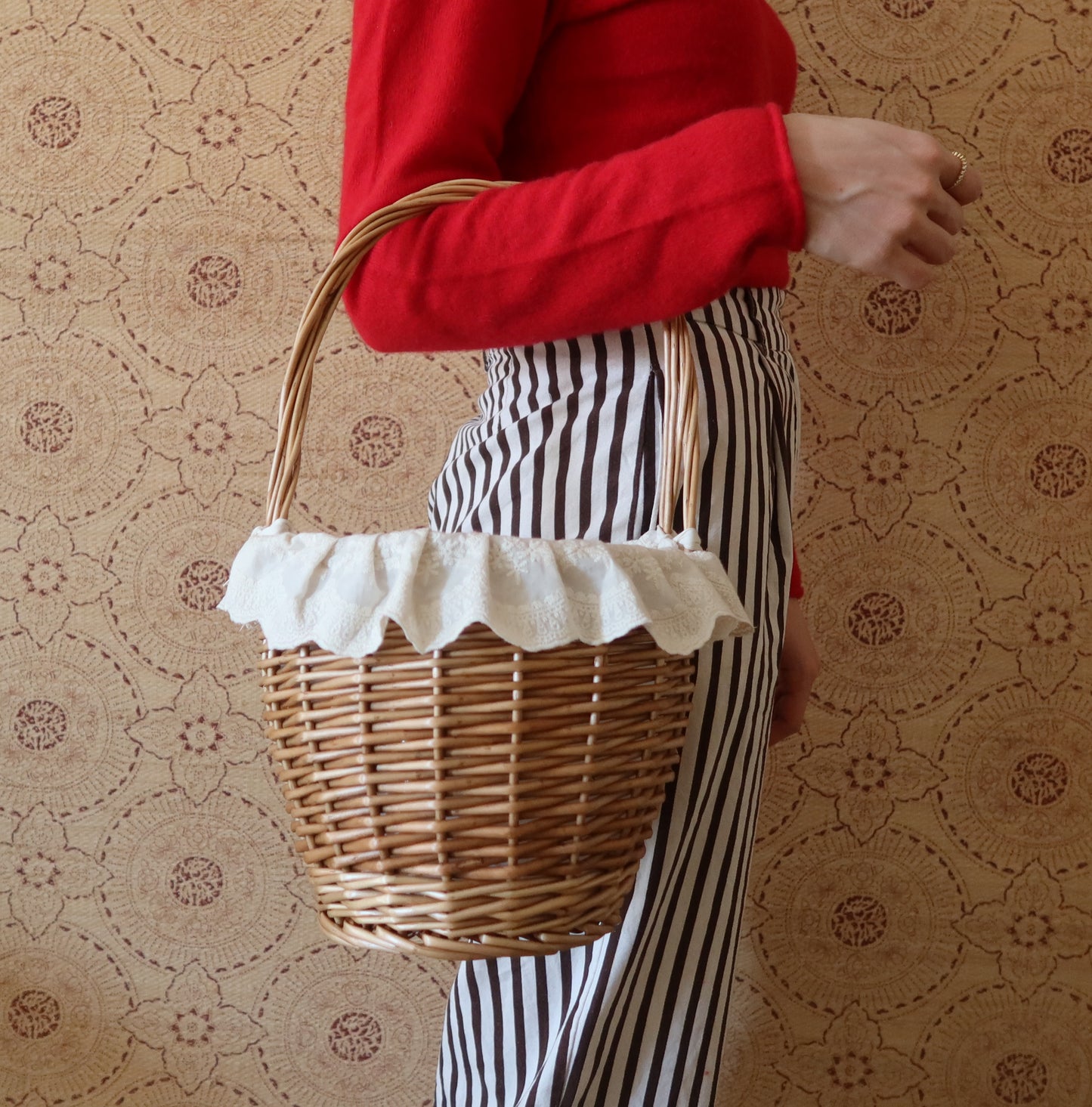 The Lace Garden Basket
