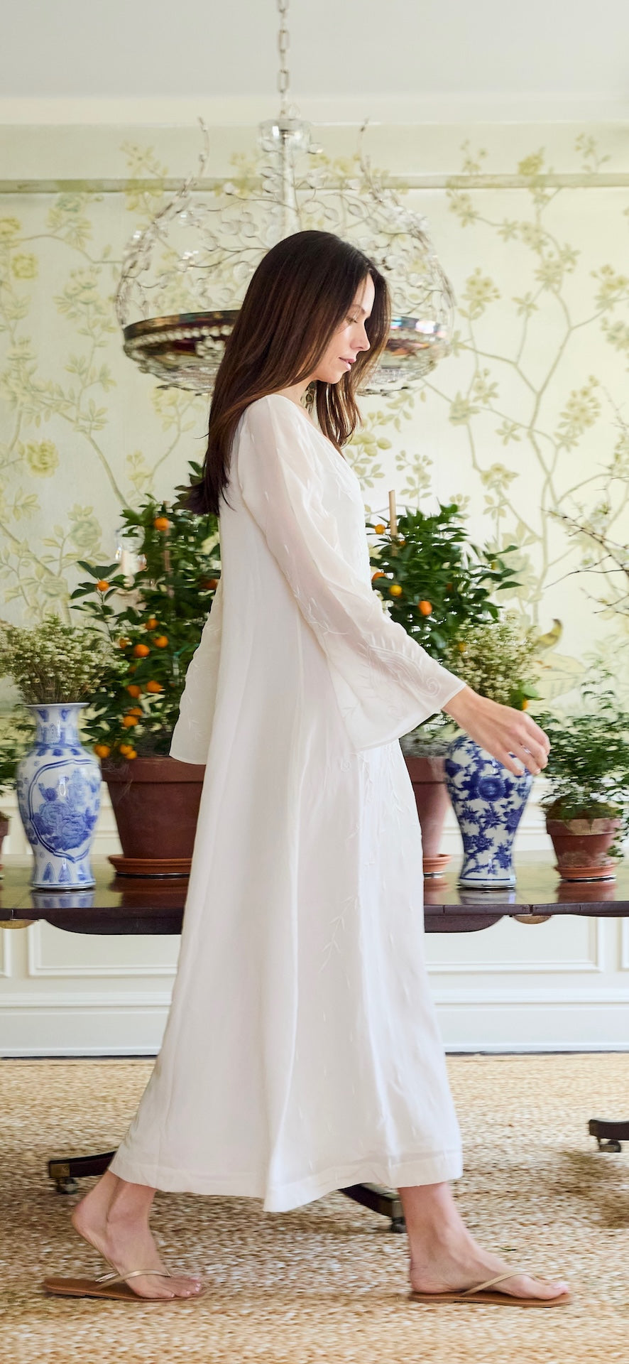 caftan ivory