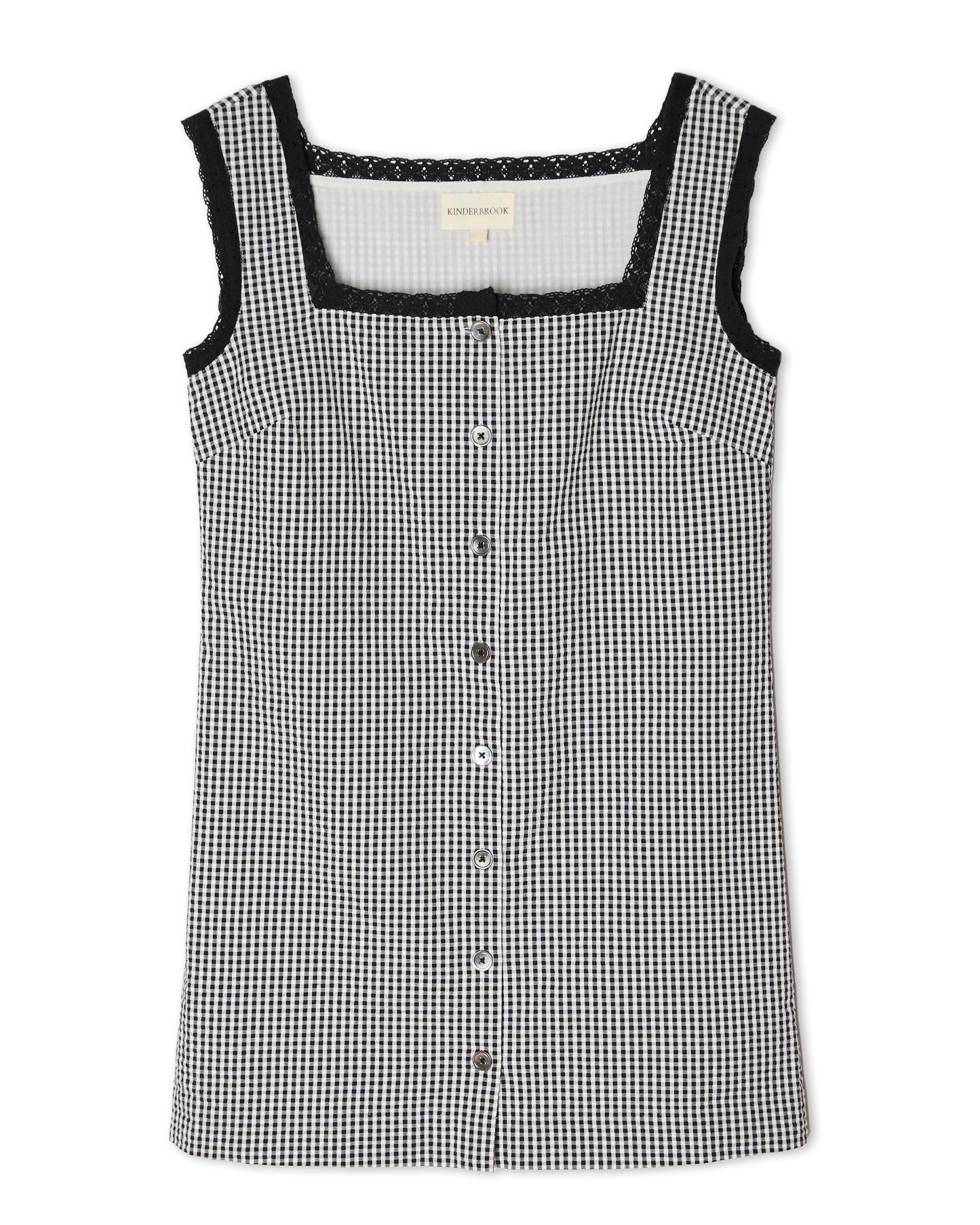 The Gingham Garden Shift Dress