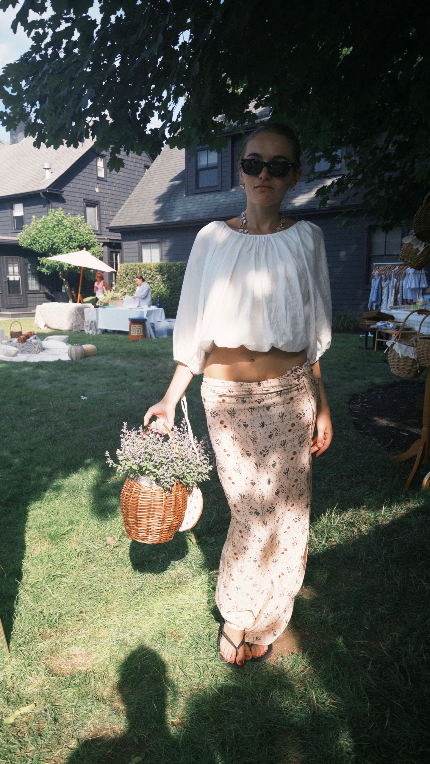 The Rose Garden Basket