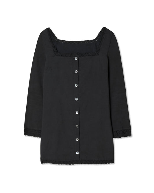 kinderbrook garden dress in black