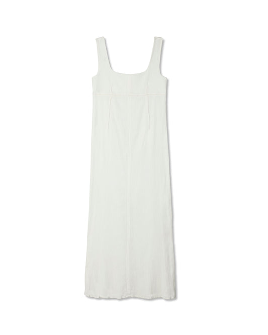 kinderbrook wethersfield dress in white