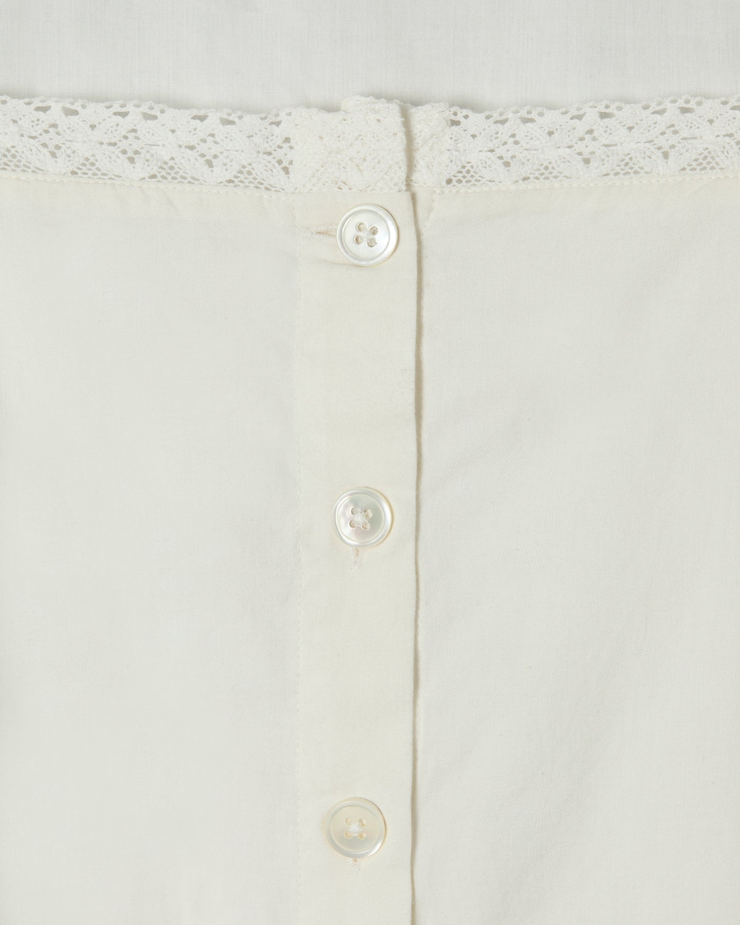 kinderbrook sleeveless dress in white detail