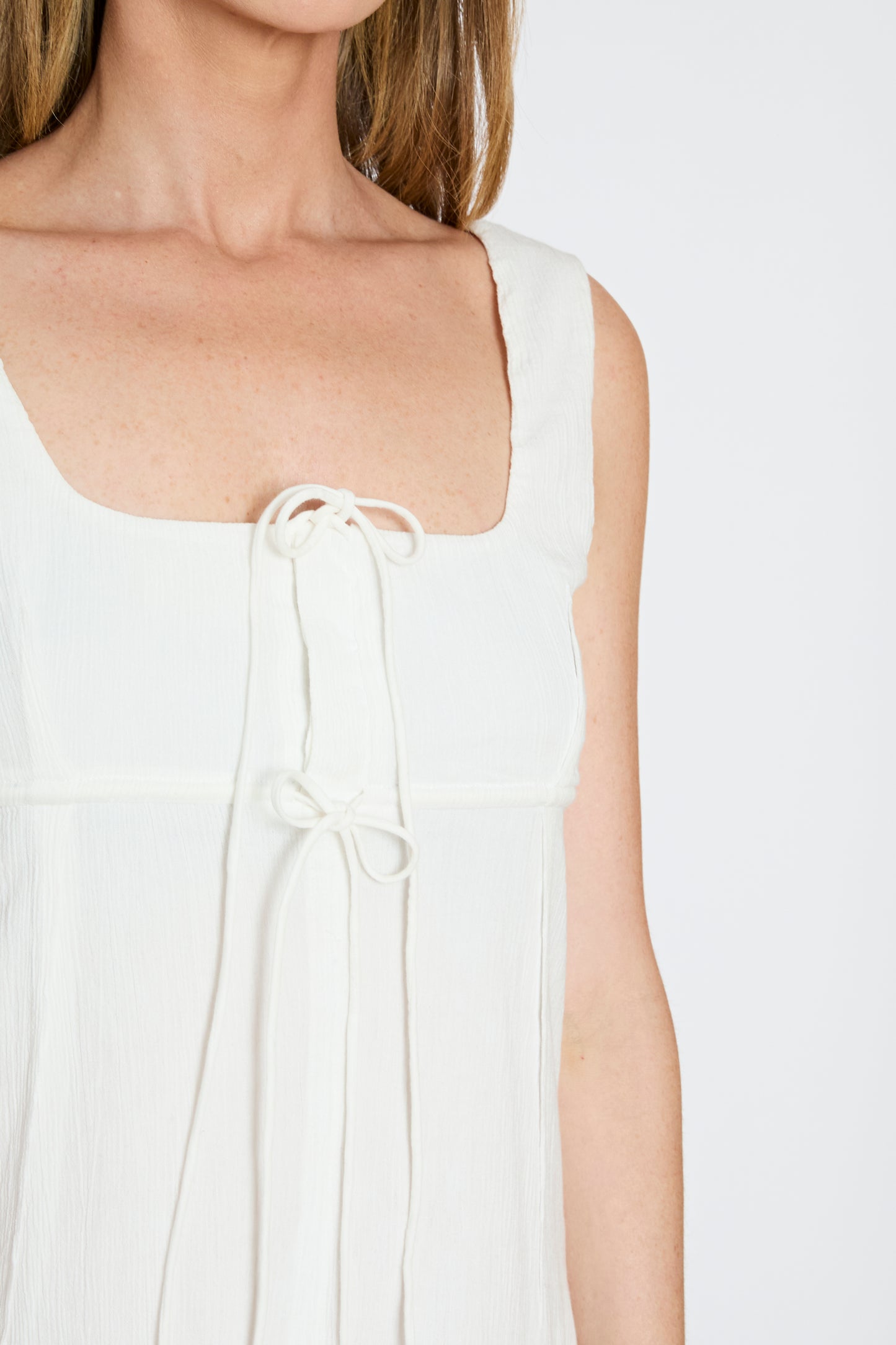 kinderbrook wethersfield dress ivory detail